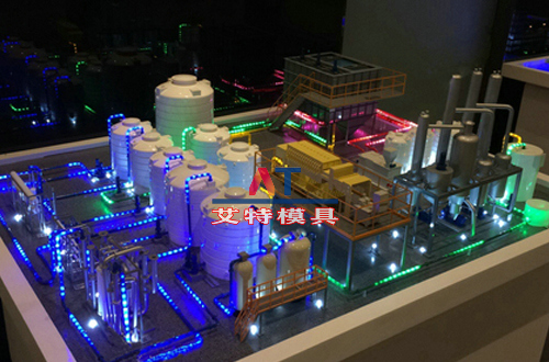 化工廠模型 
